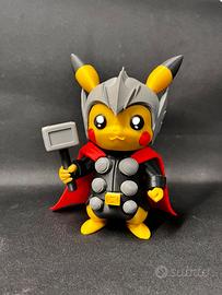 Pikachu Thor - Statuetta Collezione Stampa 3D