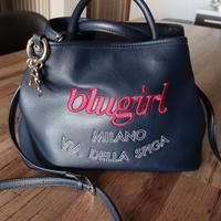 Borsa donna Blugirl con manici e tracolla 