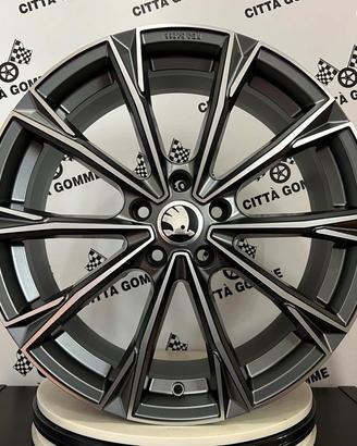 4 CERCHI IN LEGA SKODA KAROQ KODIAQ OCTAVIA YETI 2