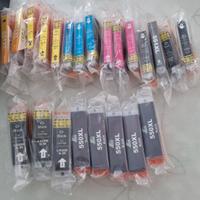 23 cart inchiostro compatibili Canon Pixma