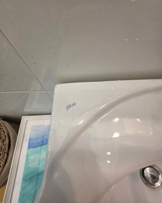 Lavabo da appoggio o sospeso bianca marca Globo