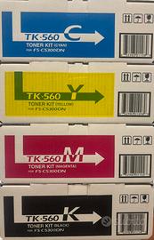 Toner kit 4 colori TK560