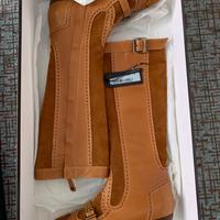 Stivali Gaetano Navarra n.37 vero cuoio NUOVI