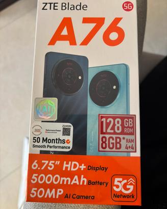 Smartphone ZTE Blade A76 5G 128 gb