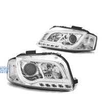 FARI AUDI A3 8P 03-08 LUCE DIURNA TUBE LIGHT FONDO