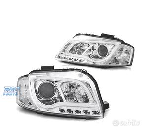 FARI AUDI A3 8P 03-08 LUCE DIURNA TUBE LIGHT FONDO