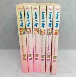 6 Fumetti Manga Il giocattolo dei bambini Rossana