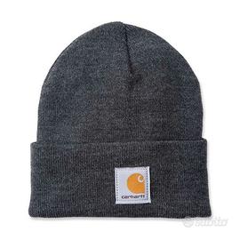 Carhartt Watch Hat Beanie Grigio Antracite