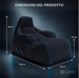 Game Over Bean Bag Chaise