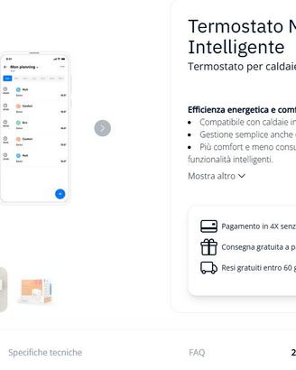 Termostato Modulante Netatmo OpenTherm – Nuovo