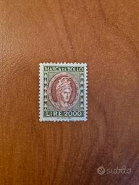 Marca da bollo lire 2000