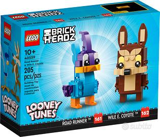 LEGO  40559 BrickHeadz Beep Beep e Willy il Coyote