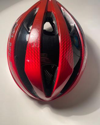 Casco Ciclismo Spiuk ELEO Rosso/nero - Tg M/L