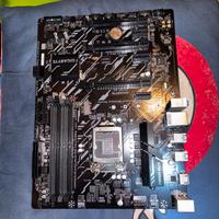 Scheda madre z370p d3 + i5 9600k