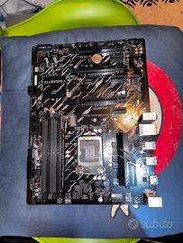 Scheda madre z370p d3 + i5 9600k