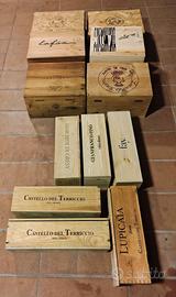 Cassette di legno 