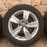 Cerchi originali audi 16” con pneumatici invernali