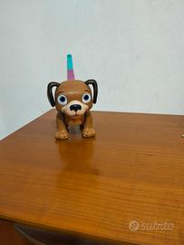 cagnolino della dottoressa peluche con guinzaglio 