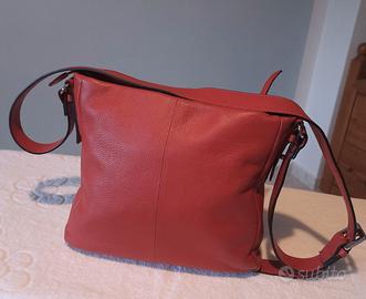 Borsa Carpisa a tracolla in vera pelle