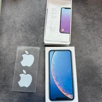 Scatola iphone XR blu