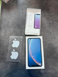 Scatola iphone XR blu