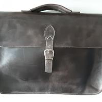 Borsa PC  cuoio tracolla notebook in pelle 