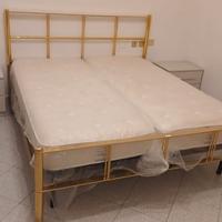 testiera di ottone bagno oro 