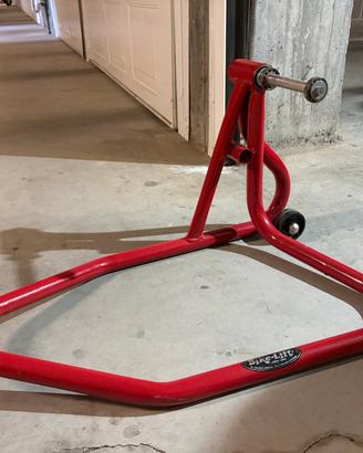 Cavalletto monobraccio posteriore moto - Bike lift