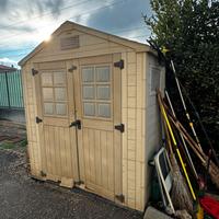 Casetta da giardino in resina