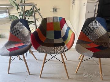 Sedie Eiffel Patchwork
