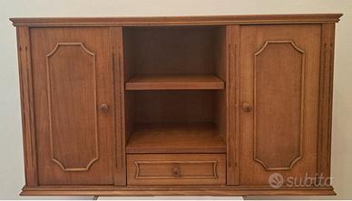 mobiletto bagno legno