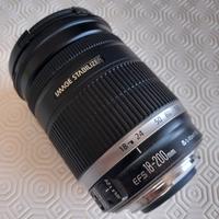 Obiettivo Canon 18-200mm f 3,5-5,6 per Reflex