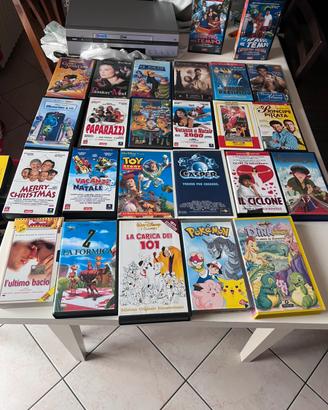Tutto in blocco videoregistratore +casette