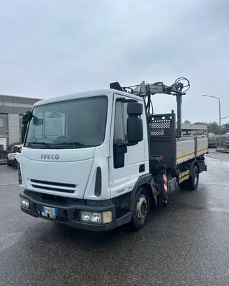 IVECO EUROCARGO 75E15 RIBALTABILE CON GRU