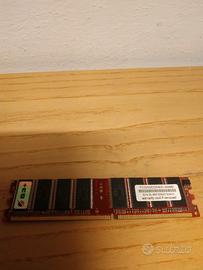 DDR1-400Mhz 1x256mb