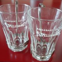 BICCHIERI pubblicitari S. PELLEGRINO - '60