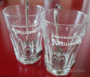 BICCHIERI pubblicitari S. PELLEGRINO - '60