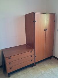 armadio e cassettiera 