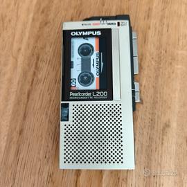 mini registratore Olympus pearlcorder l  200 