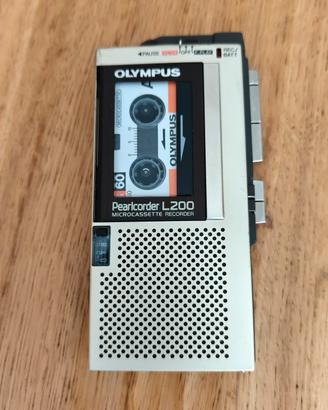 mini registratore Olympus pearlcorder l  200 