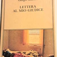 Libro G. Simenon "Lettera al mio giudice" Adelphi