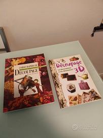 N. 2 libri sul Decoupage