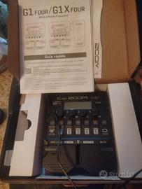 Zoom - G1 FOUR - pedaliera multieffetto, amp-simul
