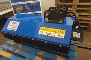 Decespugliatore per Escavatore