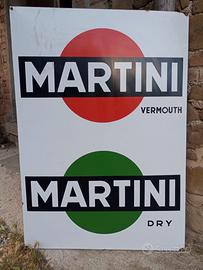 Insegna Martini & Rossi originale 1958 “Moneta”