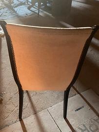 Poltroncina camera in velluto