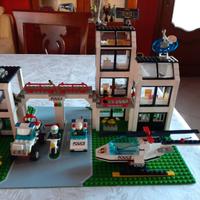 Lego set 6398 central precinct hq centrale polizia