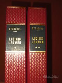 STHENDAL  LUCIANO LEUWEN SANSONI EDITORE 2 VOLUMI