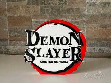 logo decorazione Demon Slayer