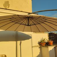 Ombrellone da Giardino-terrazzo (+4 lastre incl.)